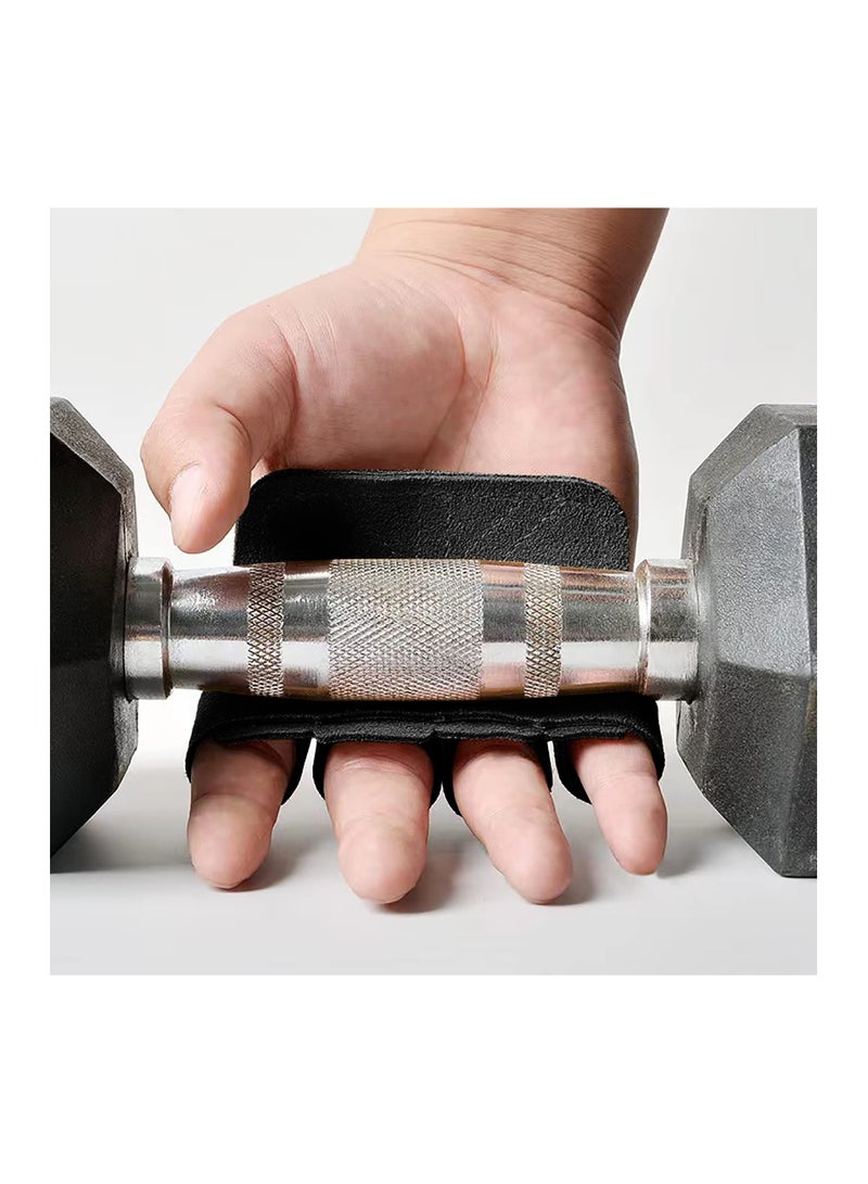 Palm Sports Weightlifting Gloves - XL Workout Gym Grip Pads for Men & Women, Protective Rowing Gloves for Powerlifting, Cross Training, and Cycling Fitness. - Image 5