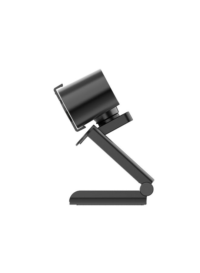 كاميرا E-sports Live Camera 4K Network HD Live Camera مع ميكروفون كاميرا كمبيوتر خالية من السائق - اللون: Watchman Auto Focus 4k أسود - Image 2