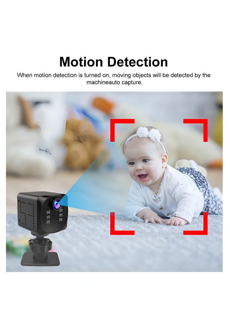 Apluynm Home Security Camera WiFi, Indoor Camera Baby Monitor , Nanny Pet Dog Cam with Auto Cruise,1080P Loop Recording - Image 4