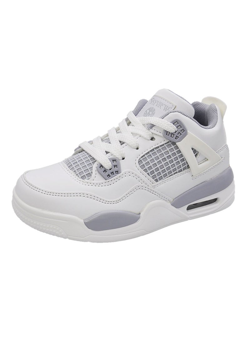 Sky View Kid Shoes Boys Girls Sneakers Lace Up Skate Shoes Durable Walking Casual Shoes - Image 2