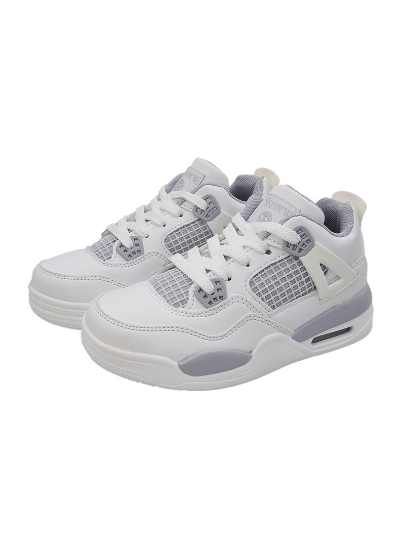 Sky View Kid Shoes Boys Girls Sneakers Lace Up Skate Shoes Durable Walking Casual Shoes - Image 5