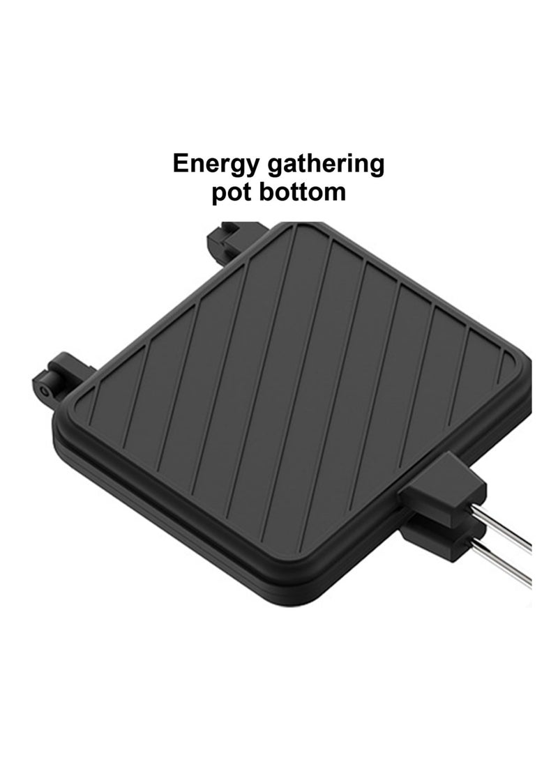 SYOSI - Sandwich Maker, Collapsible Mini Sandwich Maker with Non-stick Plates, Ergonomic Panini Maker, Durable Sandwich Machine for Cooking Breakfast, Grilled Cheese, Tuna Melts - Image 1