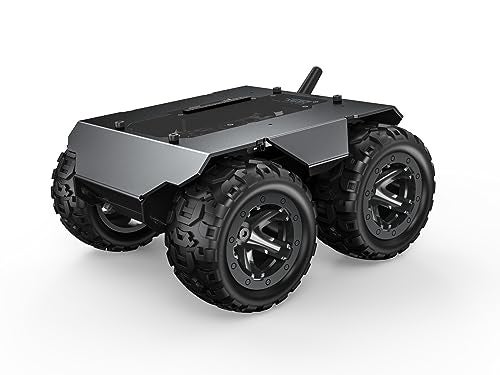 waveshare Wave Rover Flexible and Expandable 4WD Mobile Robot Chassis Full Metal Body Multiple Hosts Support with Onboard ESP32 Module - Image 1