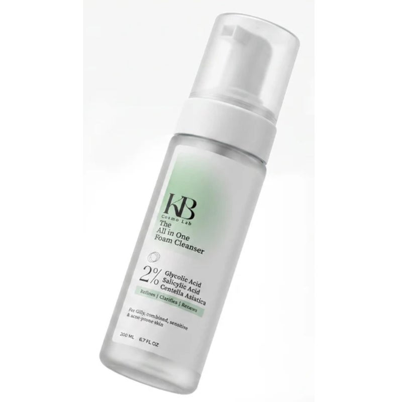 KB Cosmo Lab All in One Foam Cleanser Face Wash 200ml