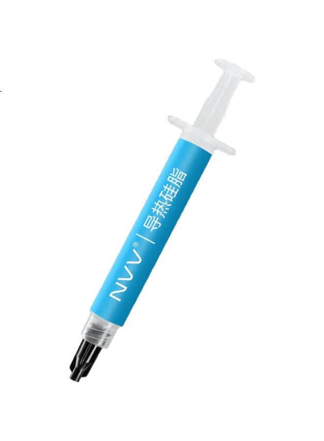 Nvv Nt-15 Thermal Paste, Graphics Card Cpu Laptop Cooling Thermal Paste Silicone Gel Thermal Compound, High Thermal Conductivity 15.6W/2G Package - Image 3