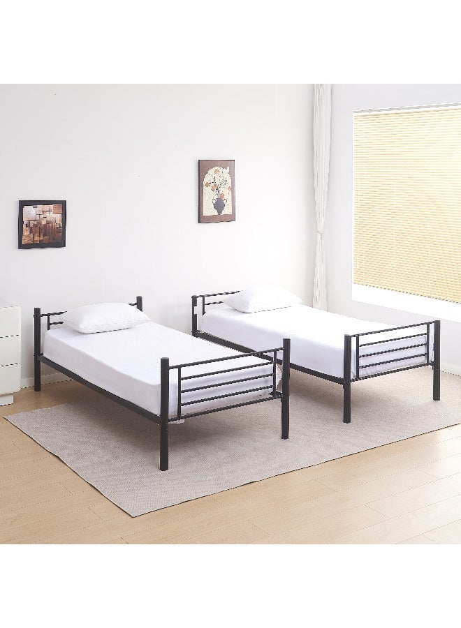 Home Box سرير بطابق واحد فانيلا - 90x200 سم - Image 5