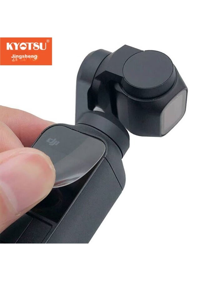 Kyotsu Jingsheng, Dji Pocket 2/Osmo Pocket Universal Protective Film, Pocket Gimbal Camera Screen Protector, Lens + Screen Protector (2+2) - Image 1