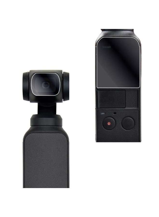 Kyotsu Jingsheng, Dji Pocket 2/Osmo Pocket Universal Protective Film, Pocket Gimbal Camera Screen Protector, Lens + Screen Protector (2+2) - Image 3