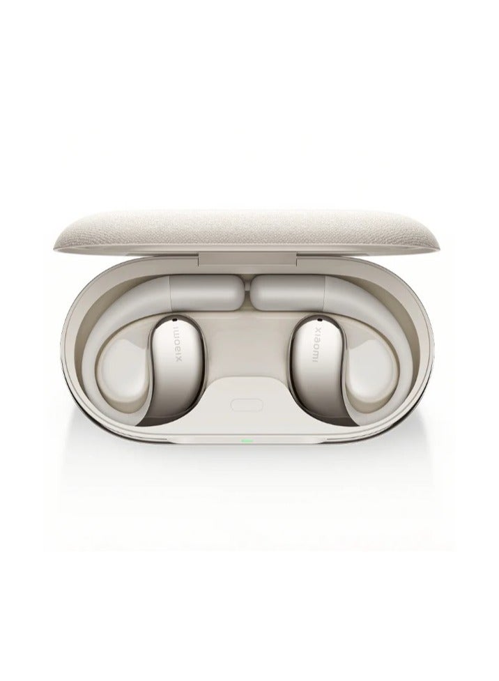 Xiaomi OpenWear Stereo | AI Noice Reduction With Dual Mic | IP54 Dust And Water Resistance | Hi-Res Audio | Sandstone Beige - Image 4
