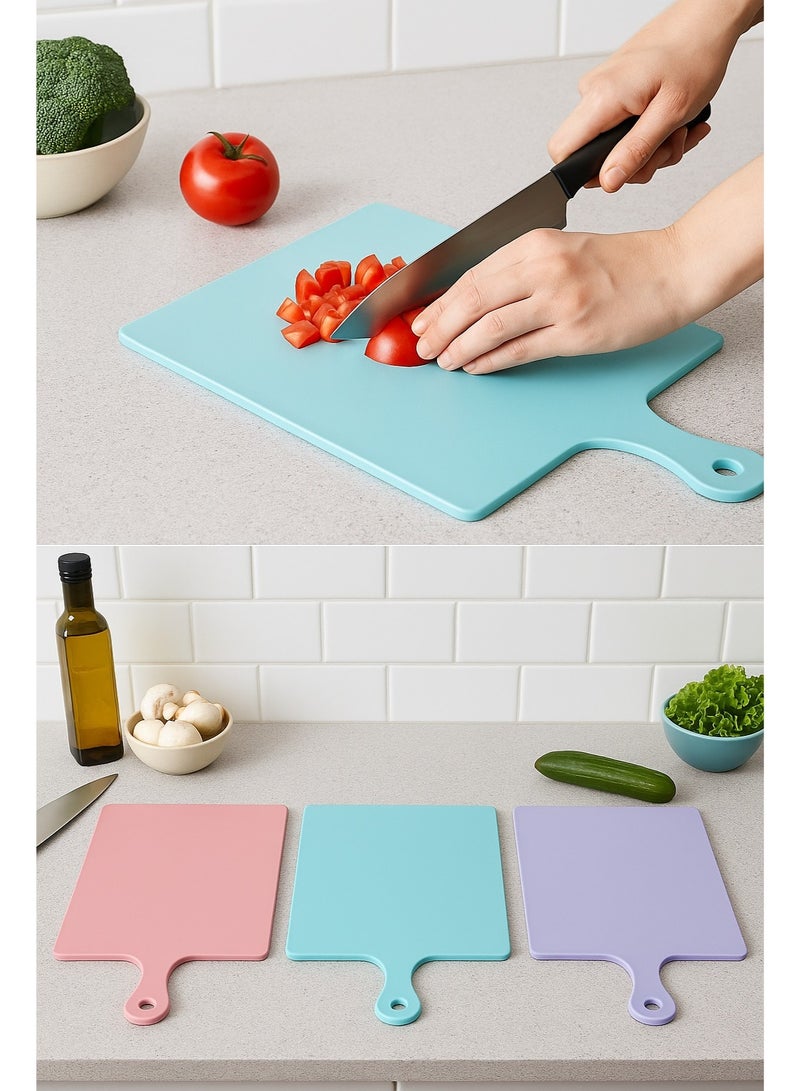 FAVELA Plastic cutting board with handle - multi-colored-686 - Image 2
