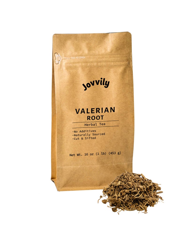 Jovvily Valerian Root 1 lb Cut Sifted Herbal Tea No Fillers Or Additives