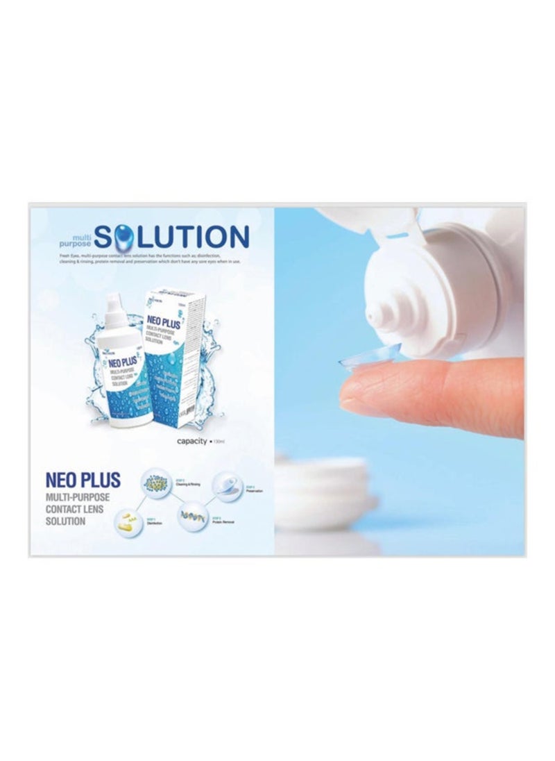 neo plus contact lens Multipurpose solution 60 ml  - Image 2