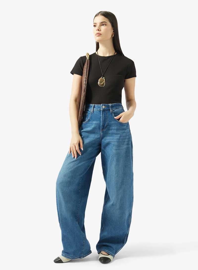 اونلي Onltamy High Waist Relaxed Jeans
