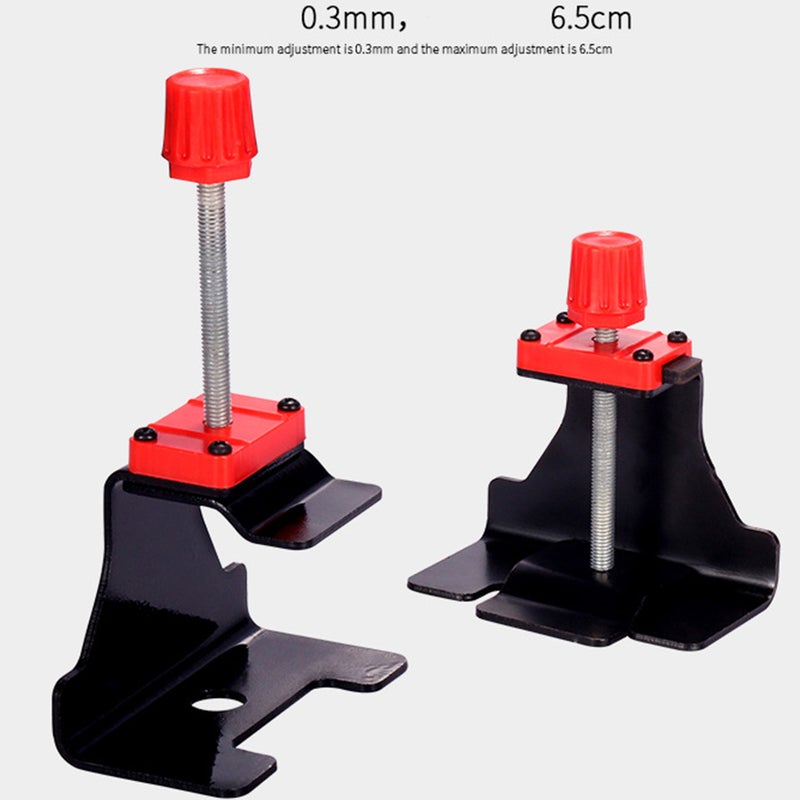 Tile Height Adjustment Leveler Positioner Leveling Manual Regulator Locator Ceramic Construction Tool (Black) - Image 2