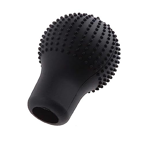 Aksmit Anti-Scratch Universal Fit Silicon Gear Knob Protective Cover Bump Shift Knob Cover (Black) for Maruti Suzuki Swift Dzire - Image 5