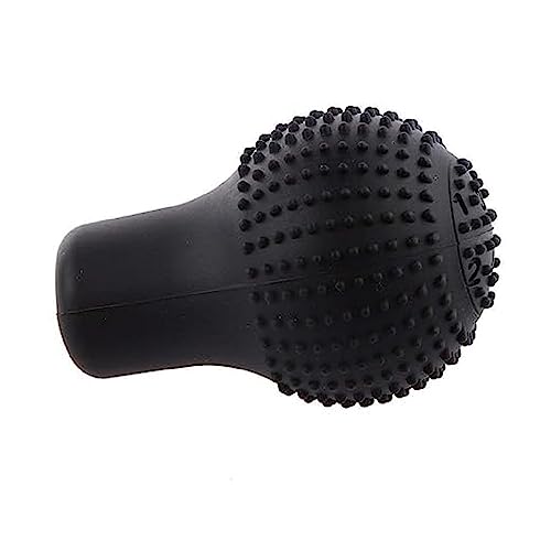 Aksmit Anti-Scratch Universal Fit Silicon Gear Knob Protective Cover Bump Shift Knob Cover (Black) for Maruti Suzuki Swift Dzire - Image 2