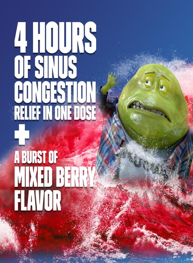 Mucinex Severe Congestion & Pain Relief, Sinus-Max Max Strength, 6oz Clears Sinus & Nasal Congestion, Relieves Headache & Fever, Thins & Loosens Mucus - Image 5