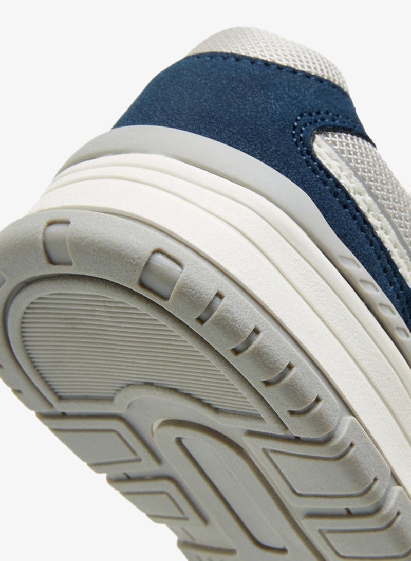 Mister Duchini Panelled Sneakers with Hook and Loop Closure - Image 5