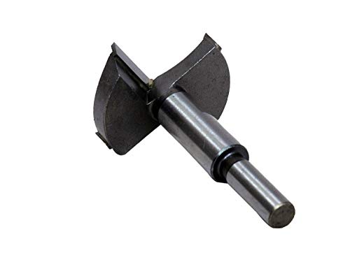 Jon Bhandari Tools 45mm Forstner Hinge Boring Drill Bit – Carbide Tipped Hole Cutter for Wood, Plywood & Woodworking – Precision Bit for Clean Flat-Bottom, Angled, Straight & Overlapping Holes - Image 2