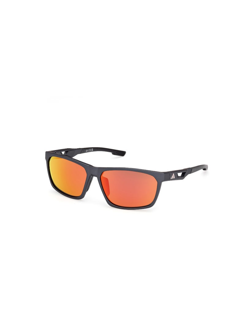 ADIDAS FULL RIM MALE NAVIGATOR BLACK INJECTED SUNGLASSES - Image 1
