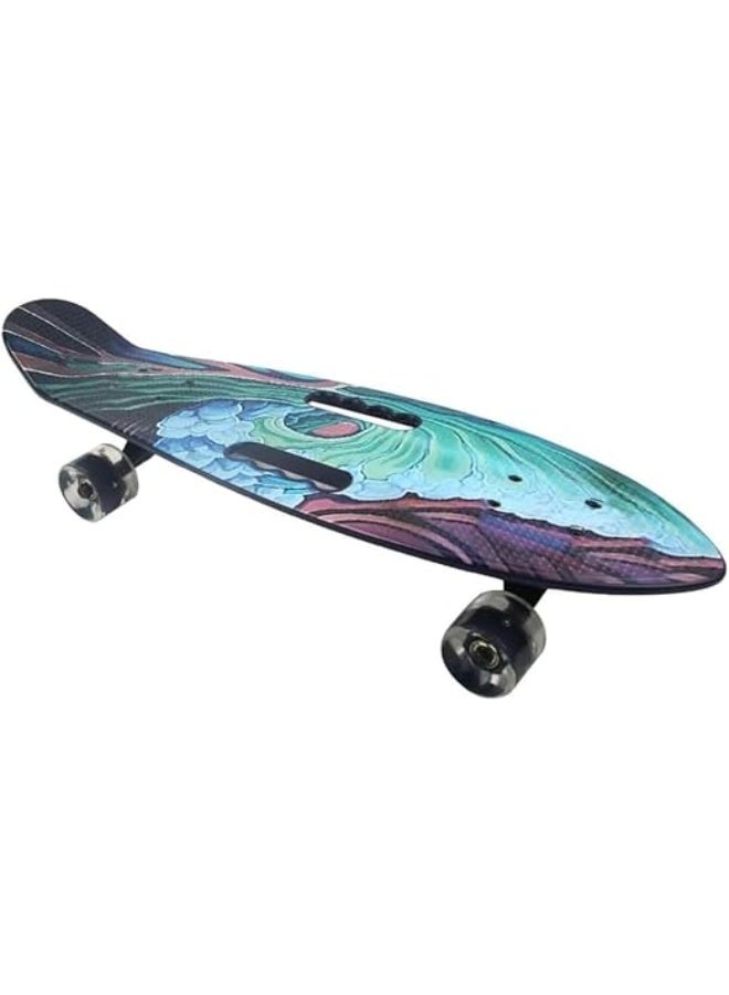 Skateboard Posters 67CM*20CM PLASTIC LIGHT WHEEL with two hand H1903 Assorted - Image 3