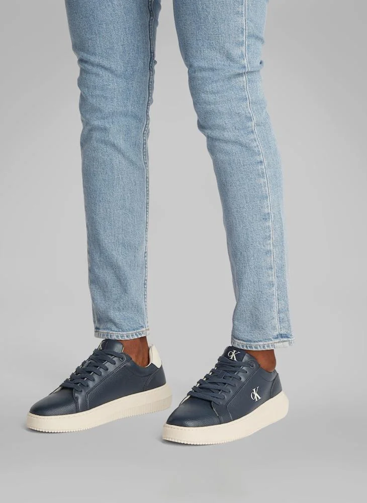 Calvin Klein Jeans Chunky Cupsole Leather Trainers