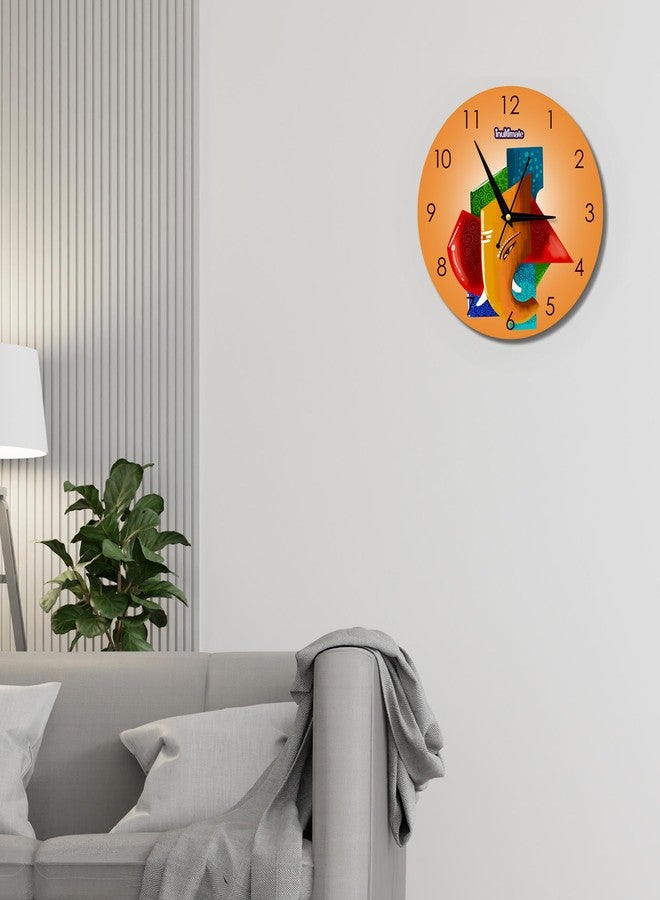 inultimate Ganesha Wall Clock, Analog Clock for Home, Living Room, Bedroom & Office (Saanjh Wall Clock) - Image 3