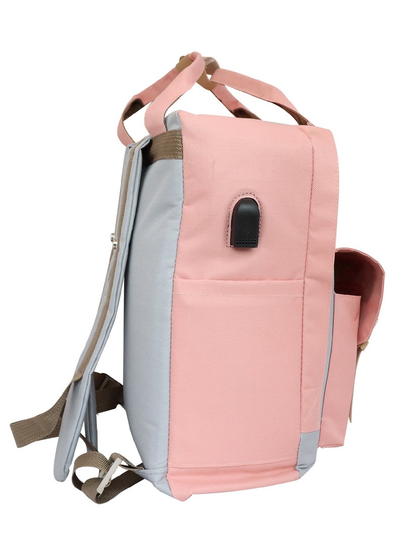 Biggdesign Laptop Backpack for Men and Women, 14-Inch Laptop Bag, Water Resistant, Anti-Theft, 10L Capacity Bag with Laptop Compartment, Travel Backpack with USB Charging Port  - Image 2