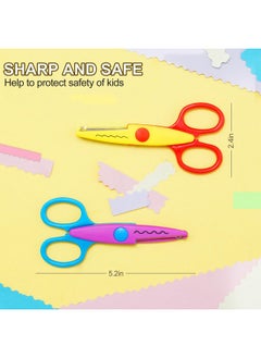 UCEC Craft Scissors Decorative Edge, Craft Scissors, Zig Zag Scissors, Decorative Scissors, Scrapbook Scissors, Pattern Scissors For Kids Adults, Fancy Scissors, Crazy Scissors For Crafting, 8 Pack  - Image 5