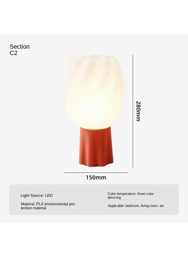 Bluejw New Decorative Table Lamp High-end Atmosphere Desktop Creative Ornaments Bedroom Bedside Lamp High-end Gift Night Light - Image 1