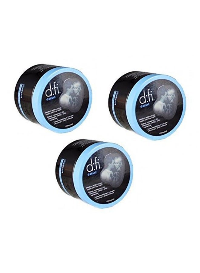 D:fi Struct Molding Cream 2.65 Ounce (Set of 3)