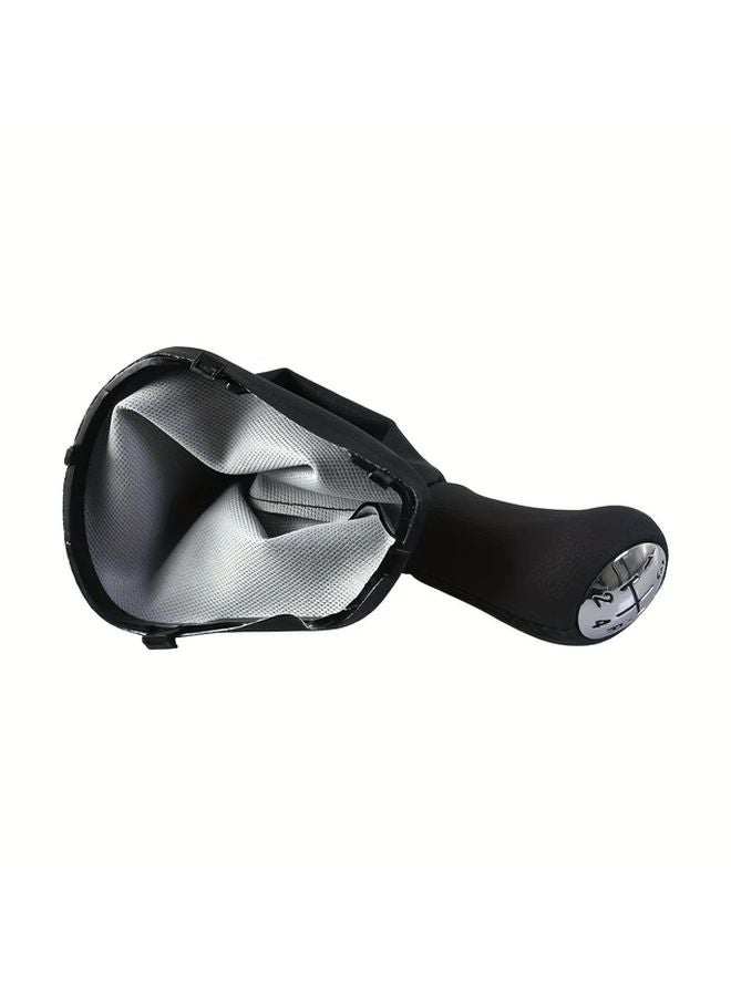 Renault Megan Manual Gear Shift Knob Ball Cover One Handed PU Leather Dust Protector - Image 3