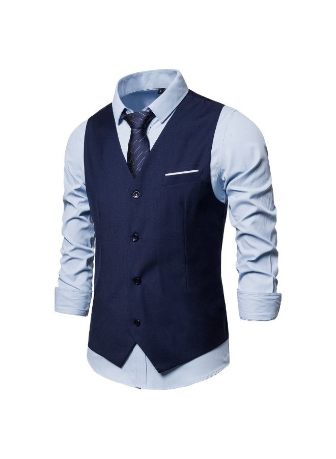 Shougu New Fashionable Casual Men's Suit Vest - Image 1