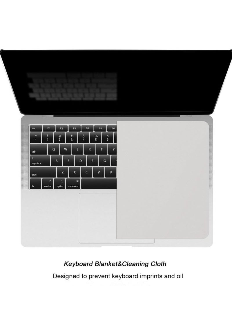 Screen Keyboard Imprint Protection Microfiber Liner and Cleaning Cloth 13" Compatible with MacBook Pro 13" MacBook Pro 14" and MacBook Air 13" - Image 5