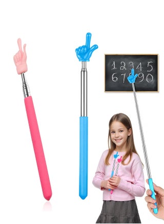 2 Pcs Telescopic Teachers Pointer Extendable Hand Pointer Finger Pointer Stick for Elementary School Kindergarten Teacher - pzsku/ZBCA858D793AE1ED4B75AZ/45/1742958429/21415542-30e6-4efa-89df-1bb23f87a347