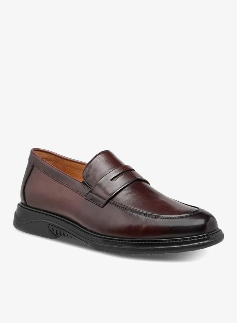 Le Confort Men Leather Slip-On Loafers