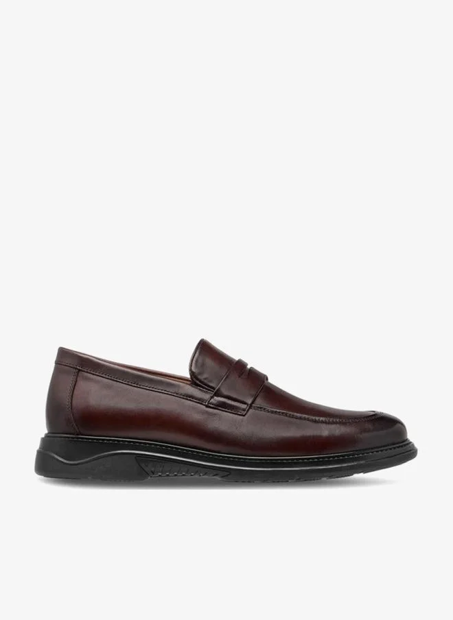 Le Confort Men Leather Slip-On Loafers