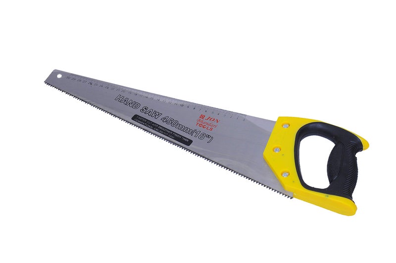 Jon Bhandari Tools 18 inch (450mm) Hand Saw – Hardened Steel Durable Blade with Ergonomic Handle, Precision Cutting | Fine Tooth Manual Saw for Wood, PVC, Plastic | Professional Carpentry & DIY Use - Image 4
