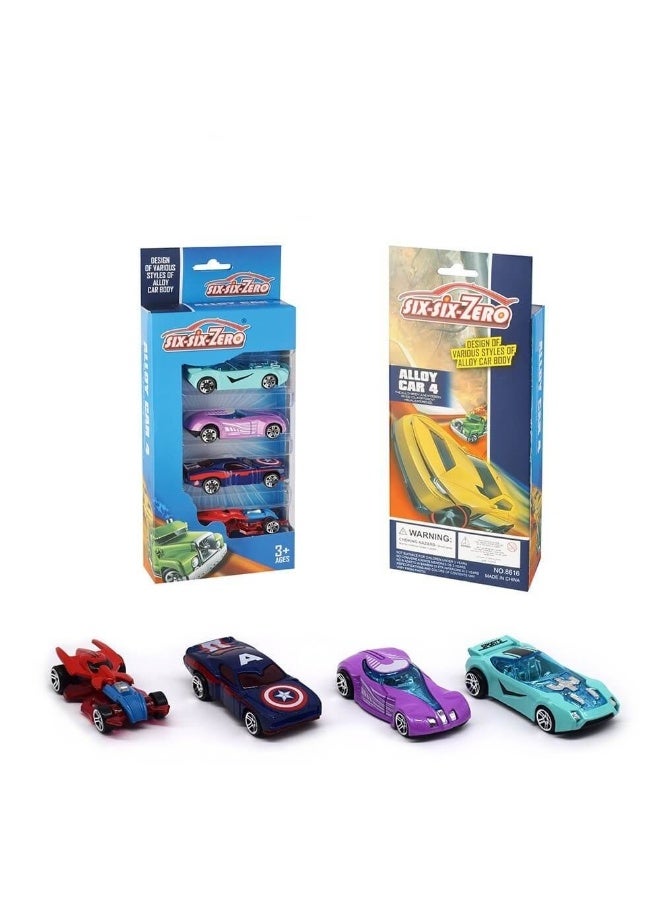 سيكس - سيكس - زيرو سيارات أبطال معدنية - 4 قطع - Image 2