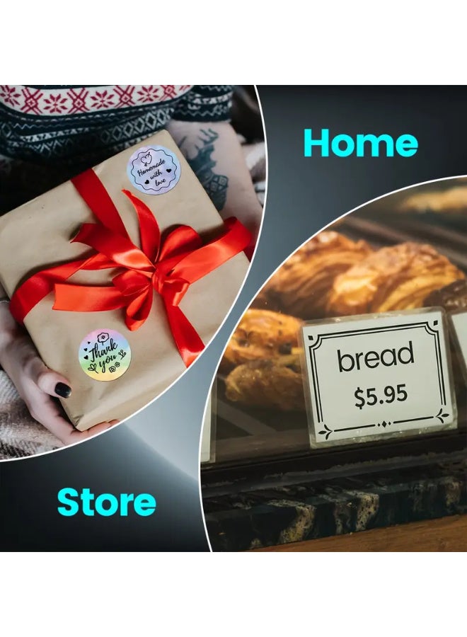 phomemo M110 Portable Thermal Bluetooth Printer, Portable Thermal Printer, Thermal Printer Machine, Wireless Printing, Portable Printing, Sleek Thermal Printers, Handheld Printer, Highquality Printing, Reliable Performance, Wireless Printer, Portable Label Maker, Warehouse Labeling, Shipping Labels - Image 5