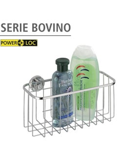 Wenko Wenko Power-Loc Universal Basket Bovino - Fixing Without Drilling, Stainless Steel  - Image 3