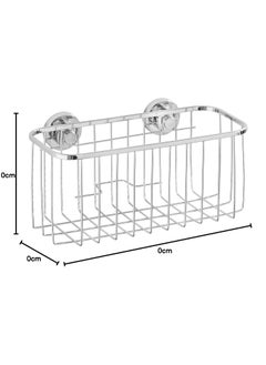 Wenko Wenko Power-Loc Universal Basket Bovino - Fixing Without Drilling, Stainless Steel  - Image 4