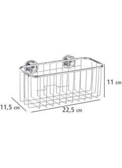 Wenko Wenko Power-Loc Universal Basket Bovino - Fixing Without Drilling, Stainless Steel  - Image 5