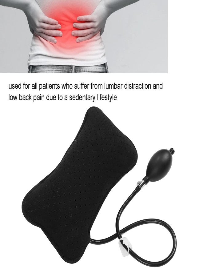 Semme Inflatable Lumbar Support For Car,Inflatable Lumbar Pillow,Inflatable Travel Lumbar Pillow, Portable Lower Back Support Pillow for Airplane Flight Travel Essentials for Car Office Chair Recliner - Image 5