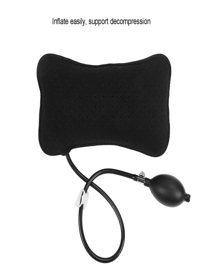 Semme Inflatable Lumbar Support For Car,Inflatable Lumbar Pillow,Inflatable Travel Lumbar Pillow, Portable Lower Back Support Pillow for Airplane Flight Travel Essentials for Car Office Chair Recliner - Image 3