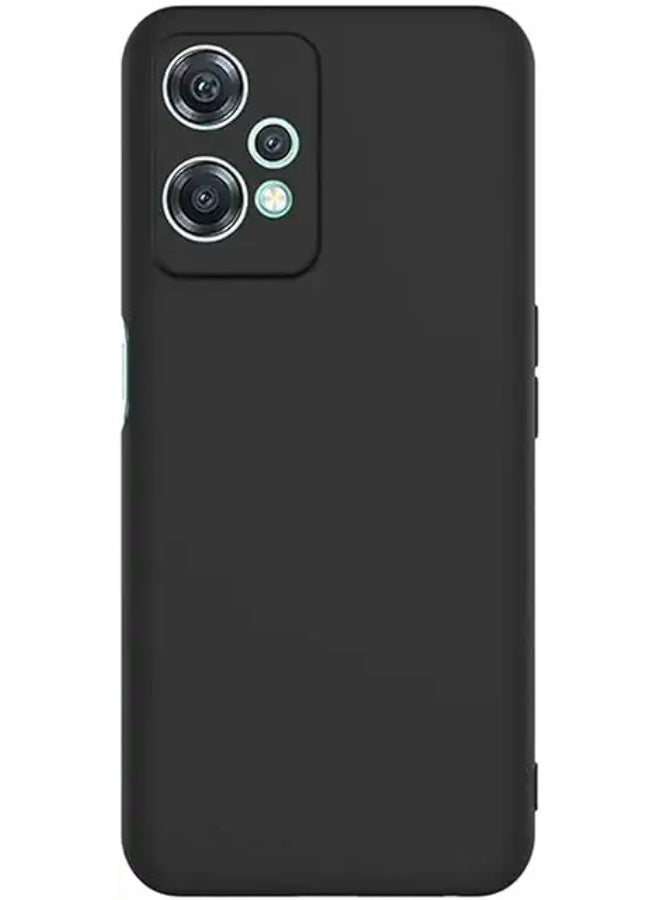 Protective Cover For  OnePlus Nord CE2 Lite , Slim Fit Soft Back TPU Case Flexible Silicone Cover Compatible For OnePlus Nord CE2 Lite - Black