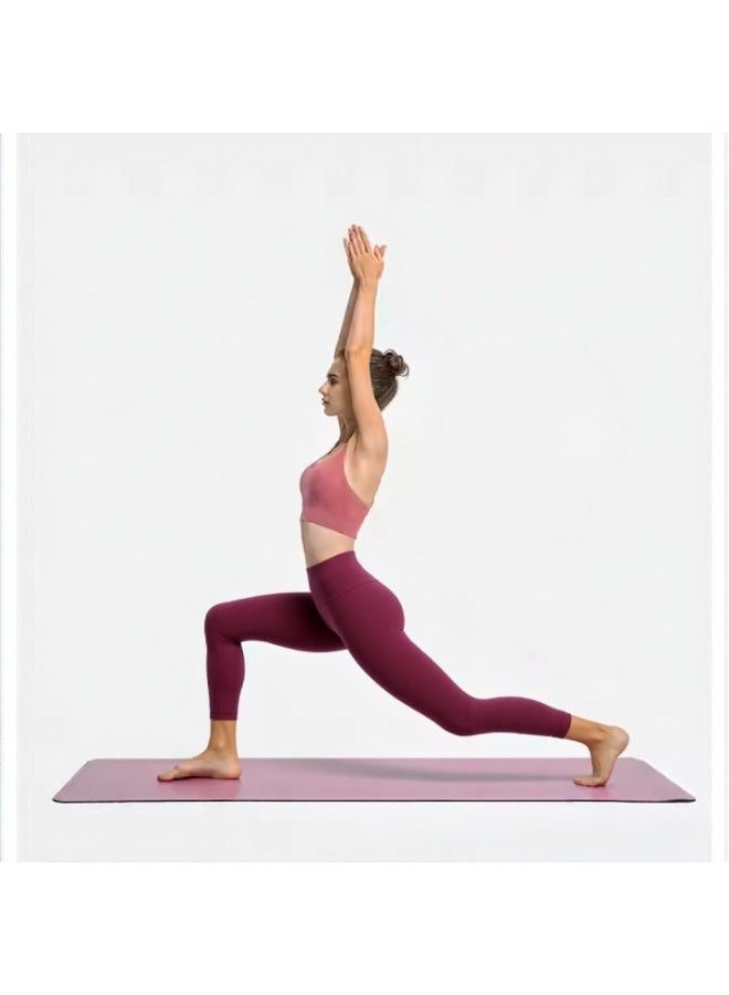 NIBEMINENT Essential/Pure&Plain 7/8 Leggings, High Waisted Compression Soft Pants Workout Athletic Yoga Pants 24" - Image 2