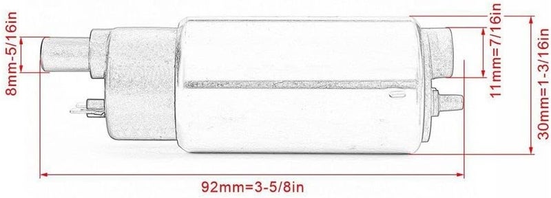 DEMULAX Motorcycle Fuel Pump for Yamaha Models - Image 2