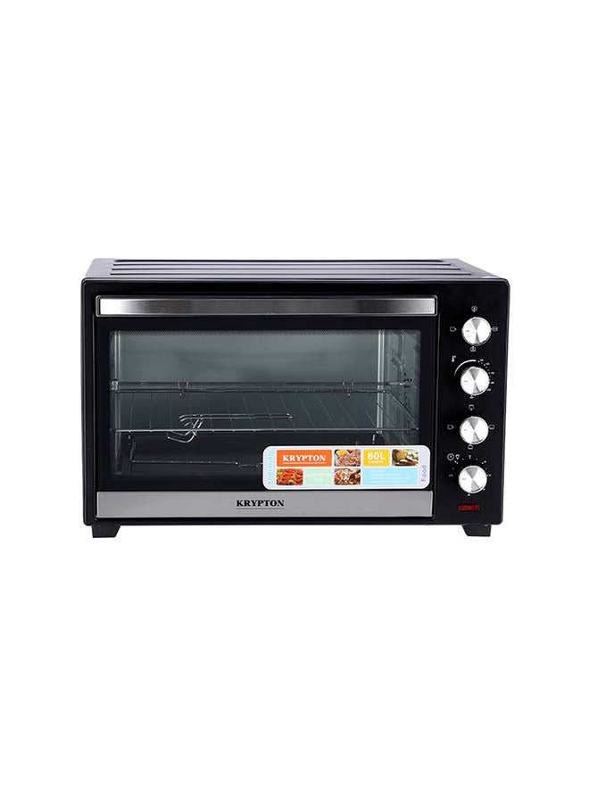 KRYPTON Electric Kitchen Oven 60 L 2000 W KNO5322 Black - Image 1