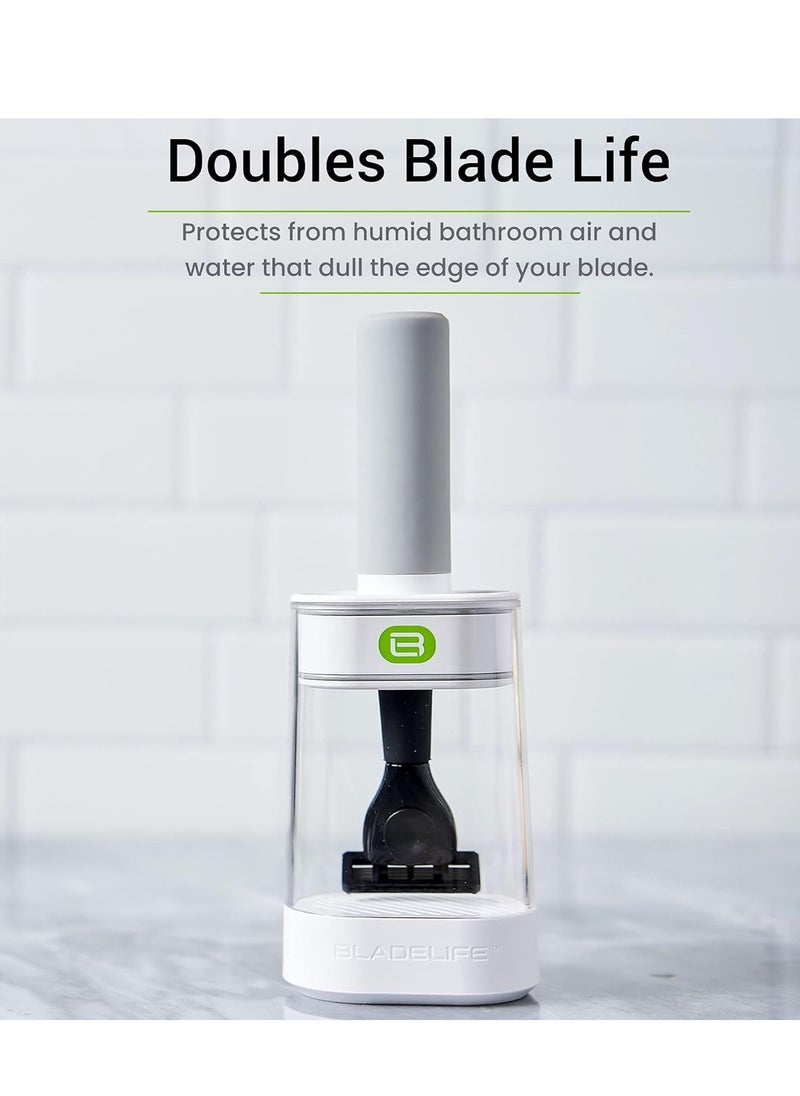 BLADELIFE - Sorbient Cartridge for BLADELIFE Razor Holder and Travel Case, Extracts Moisture to Keep Blade Dry and Sharp, Doubles Blade Life- 2 PACK - Image 1
